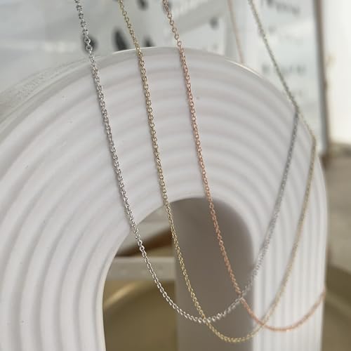 Honeycat Thin Chain Adjustable Choker in Gold, Rose Gold, or Silver (13", 14", 15", 16", 17") | Delicate Jewelry3