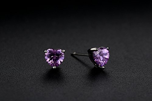 Monbedos Zirkon eingelegten Herz Stil elegant