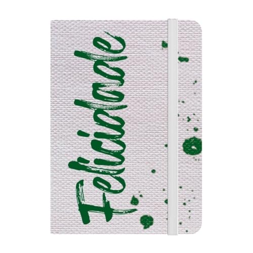Caderneta de anotações felicidade – 13×21 – 80 folhas – Sem pauta – Book7