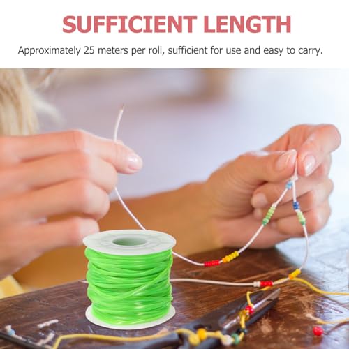 SEWACC 1 Rolo De Linhas De Cara Que Brilham No Escuro Toldo De Corda Para Barraca De Acampamento Ao