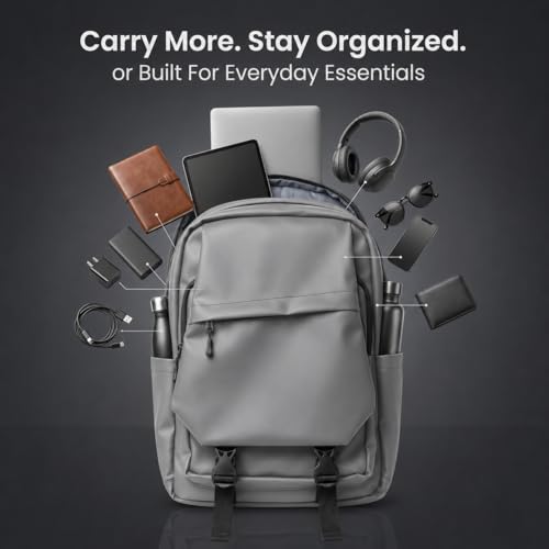 Image of GadgetBite Zenith 32 Litre Laptop Bag with 15.6 Inch Laptop Compartment and Organiser Pocket for Men Women Boys Office College and Travel with Bottle Pocket Laptop Backpack