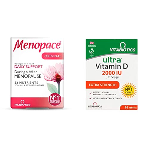 Image of Menopace Original 90 Support Pack with Vitamin D 2000IU
