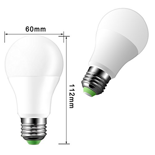 Droiee Dimmable E26 Led Light Bulb, Rgb Bulb 6W With 16 Color Changing Modes For Christmas, Party Etc With Remote Control #TOP2