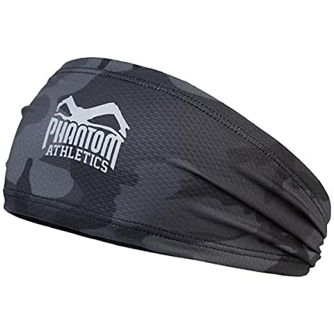 Phantom - Sport Stirnband | Kopfband (Team - Grau Camo) Cover
