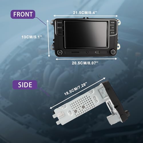CarPlay 6.5in MIB RCD330 Touchscreen 187B para VW miniatura 5