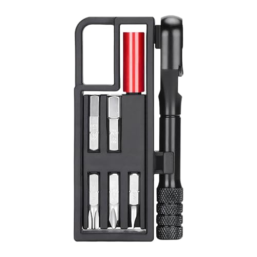 Outil de réparation de vélo portable avec mini cliquet et embouts pour vos sorties vtt