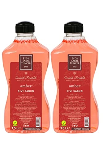 Zeytinyağlı Sıvı Sabun Amber 1500 ML X 2
