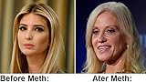 Ivanka Trump Kellyanne Conway Meth Vinyl Decal Bumper Wall Laptop Window Sticker 5"