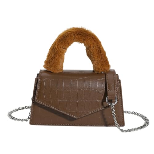 Sac à bandoulière pour femme avec sangle réglable en similicuir noir chic