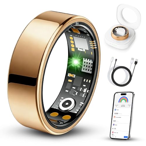 Benio Anillo inteligente Gen4, actualizado en 2026, anillo de salud inteligente para...