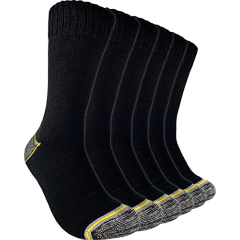 6 Pares Calcetines Trabajo Reforzados topline Cover