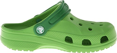 Image of Crocs Baya Slip Ons Lime /Kelly Green Boys 4