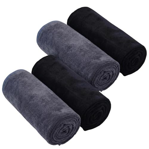 TW1TGOFT 4Pack Gym Towels for Men Women - 75x35cm Microfibre Sports Towel Fast Drying & Super Absorbent Sweat Towels for Workout Yoga Camping Travel
