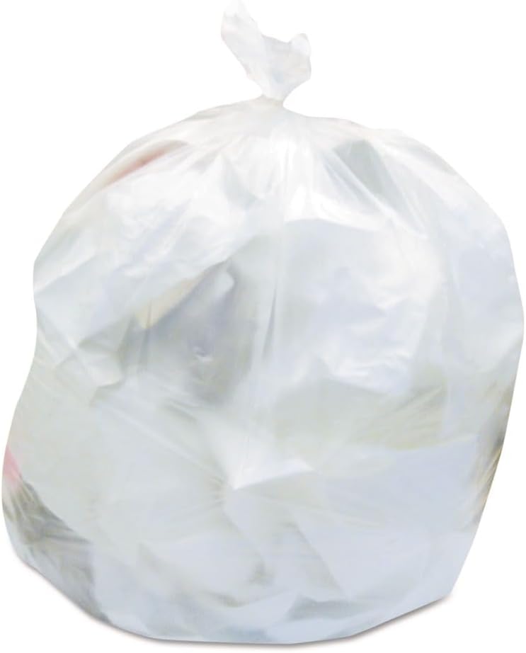 RePrime Can Liners, 55 gal, 1.3 mil, Black, 40" x 53", 50/Box