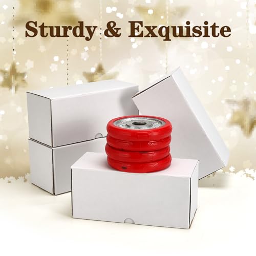 Image of WIFTREY 25 Pack 9x4x4 Small Shipping Box, White Corrugated Cardboard Boxes 9 x 4 x 4 for Packaging Small Business, Mailing, Shipping