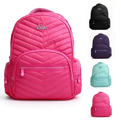 NEXMIDIO Mochila Escolar Feminina Antifurto com Divisor Acolchoado para Notebook de 17 Polegadas, Múltiplos Bolsos Organizadores, Ideal para Faculdade, Trabalho ou Viagem