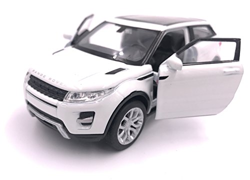 Welly Range Rover Evoque Model Car Auto License Producto 1: 34-1: 39 Blanco Cover