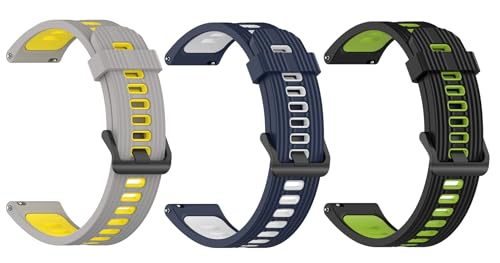 Fufang HUAWEI WATCH GT4 46mm�p�o���h �x���g �V���R�� 3�_�Z�b�g 22mm WATCH GT3 Pro 46mm/Mi Watch S3/Garmin Venu3/Forerunner 265/255/Amazfit GTR4