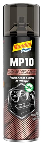 Mundial Prime Spray Limpa Ar-Condicionado Automotivo 200ml - Ervas, Higienizador que Elimina Odores