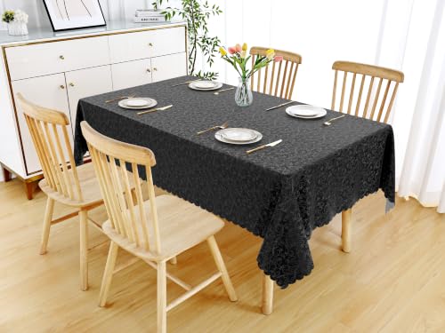 Image of Smiry Rectangle Waterproof Heavy Duty Vinyl Tablecloths, 60 x 84 Inch