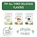 Simple Mixes Natural Instant Pudding & Pie Filling Mix, Healthy Snack, Vanilla, Gluten and Dye Free, No Fat, or Lactose, Kosher, 6 Pack