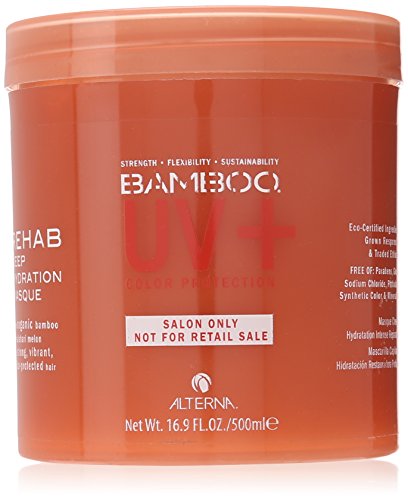 Alterna Bamboo UV+ Rehab Deep Hydration Masque for Unisex Masque, 16.9 Ounce