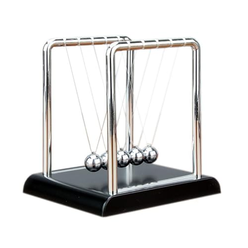 Newtons Cradle Balance Balls 5 Physical Swinging Magnetic Balls Science Desk Gadgets Home Office Desk Decoration Stress Relief Gift
