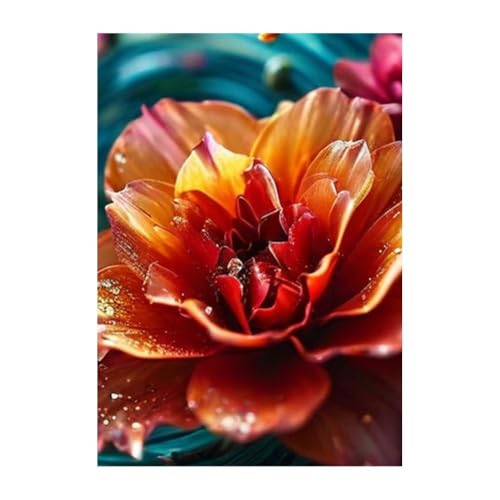Poster la circulation des fleurs GAEKKO pour cadre 40x60 cm