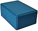 YogaAccessories 4'' Yoga Blocks (Dark Teal)