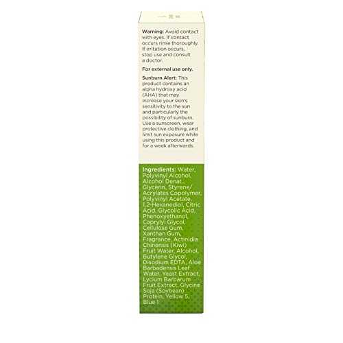 Aveeno Positively Radiant Maxglow Peel Off Exfoliating Face Mask With Alpha Hydroxy Acids, Moisture Rich Soy & Kiwi Complex For Even Tone & Texture, Non-Comedogenic, Paraben- & Phthalate-Free, 2.0 Oz #TOP7