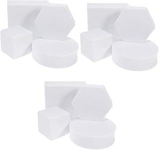 ifundom 12 Pçs Cube Photo Lane Branco Decoração Mega Foto Jóias Acessórios Fotografia Photoshoot Adereços Exibição Espuma Cosméticos Adereços Fotográficos Adereços Fotográficos Jóias