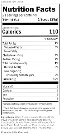 Oath Nutrition Clear Whey Isolate Protein Powder, Frosty Lemonade, 20g Complete Protein per Serving, No Added Sugar, Grass-Fed, 21 Servings - 2