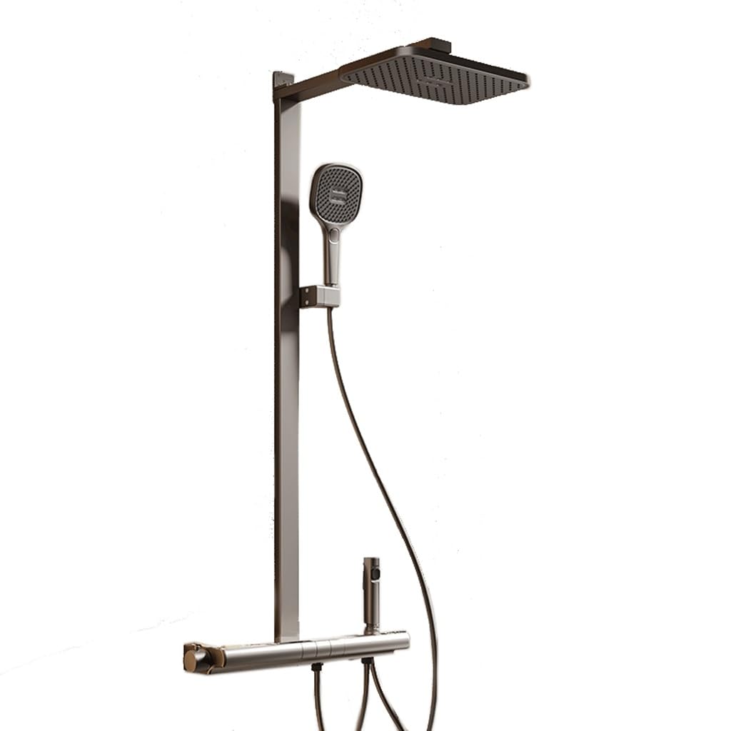 MOBYGKFY Bathroom Constant Temperature Shower Set Household Rain Booster