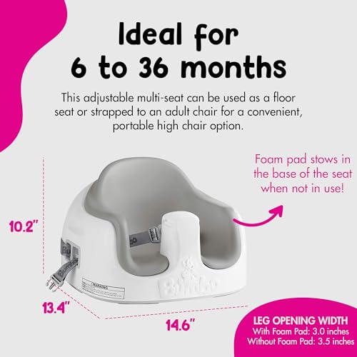 image for Bumbo 3-in-1 Multi-Seat for 6 to 36 Months, Travel Baby Feeding & Play