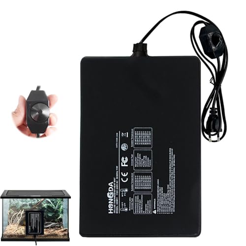 LUFEIS Terrarium Heizmatte, 200x300 mm Reptil Heizmatten, Heizkissen...