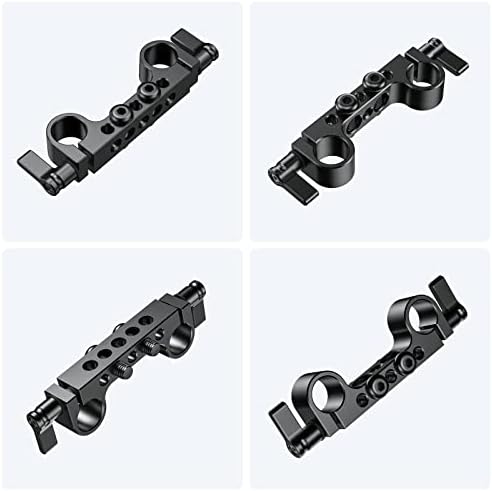 SMALLRIG Zacisk Pręta 15mm (2 szt.) Z Gwintami 1/4 do Systemu Wsporników Szyn 15mm - 2061