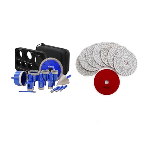 Kit de brocas diamantadas para cerámica y porcelana miniatura 1