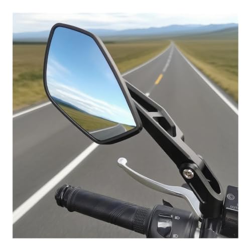 Espejo retrovisor para BMW R1200GS y 1250GS ADV con reflector gran angular plegable 2