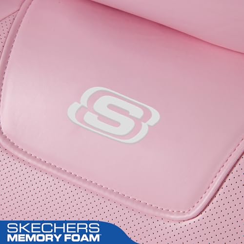 Skechers Seat Covers Memory Foam-Luxury Leather Car Seat Covers, Breathable Comfort & Support Front Seat Cover Airbag Compatible, Automotive Universal Fit Most for SUVs, Vans, Cars, Trucks,Pink by Skechers - Used condition - Image 7