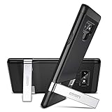 ESR Metal Kickstand Case Compatible for Samsung Note 9,[Vertical and Horizontal Stand] [Reinforced Drop Protection] Hard PC Back with Flexible TPU Bumper for Note 9(Black)