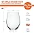 LUXU Stemless Wine Glasses(Set of 4)-20 oz,Clear Wine Cups for Red or White Wine,Crystal Whiskey Tumblers,Large Water Goblets,Drinking Glassware for Beer,Great Wine Gifts for Any Occasion