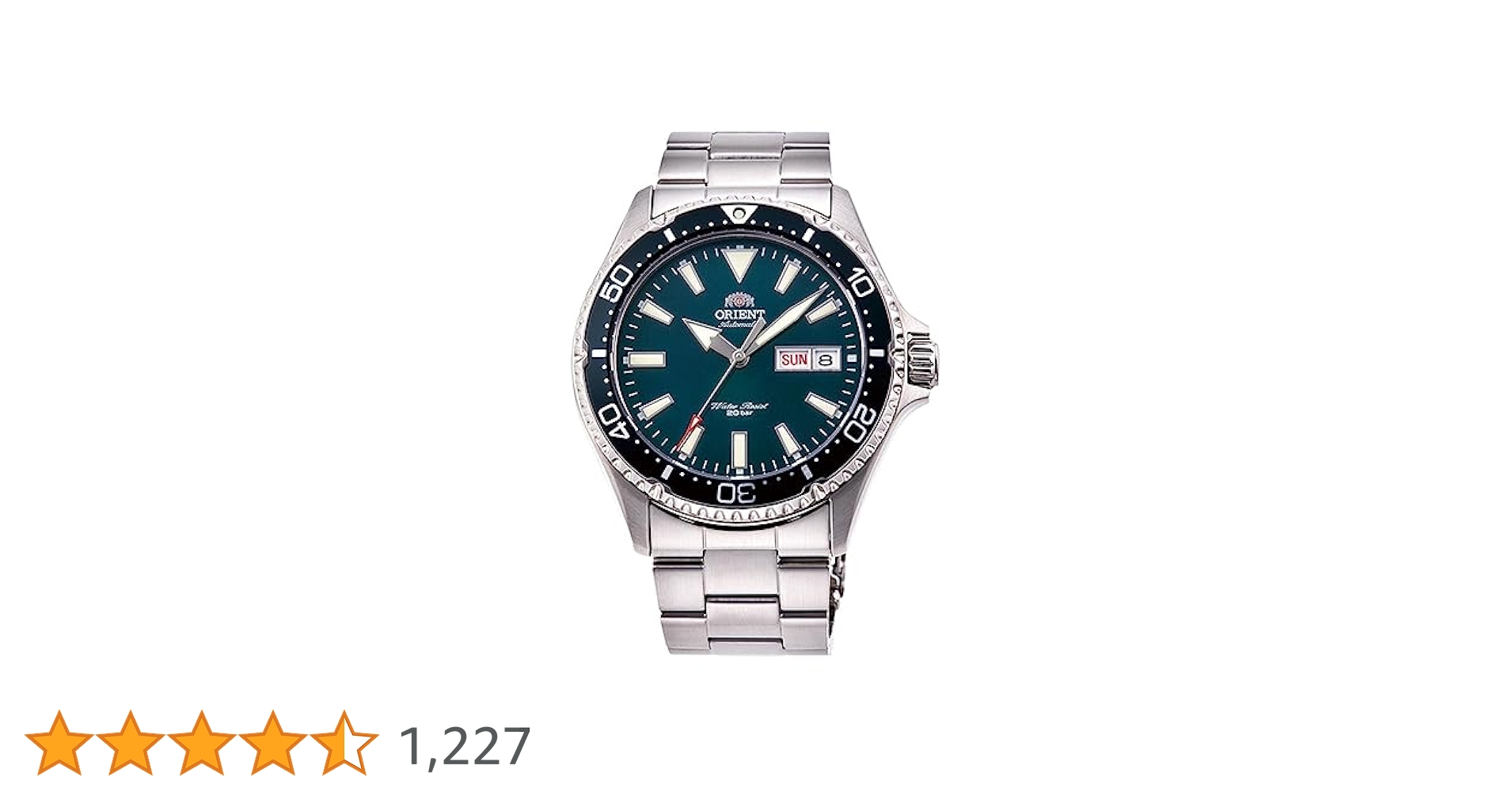 ORIENT 自動巻き時計 ステンレスバンド 22mm メタル時計バンド ステンレス ジュビリーR ブレスレット V