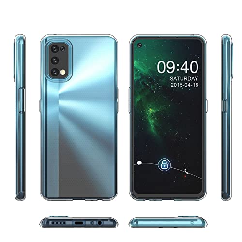 Image of Case Creation Brand - Mobile Cover for Realme X7 (Soft & Flexible Back Case), Transparent