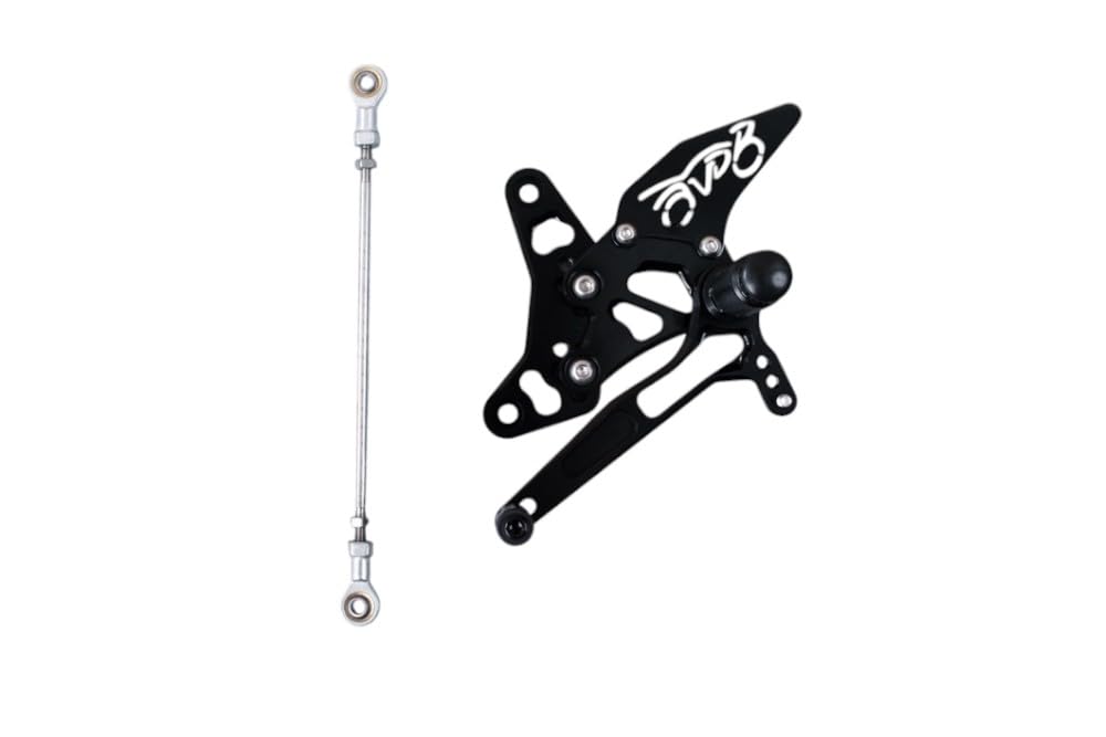 avdb-moto Supporto Pedane Arretrate Regolabili Compatibile con SUZUKI SV SVX 650 SV650X SV650 WCX 2016-2022 Racing AVDB (Oro)