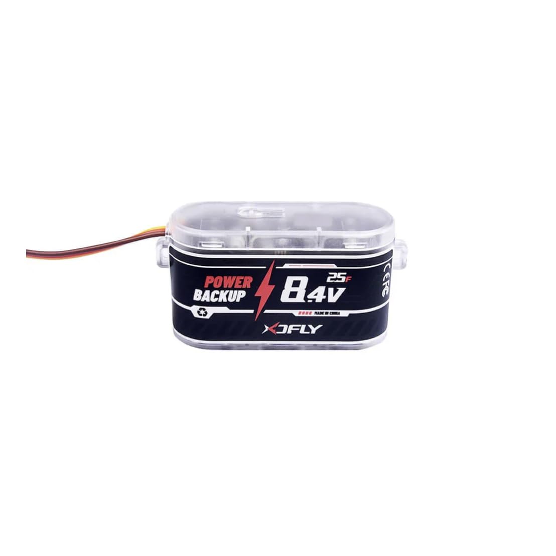 XDFly Backup Capacitor 25F 8.4V/12V (9.0V/13.0V MAX) - Remote Control Helicopter, RC Helicopter Electronics (HELIDIRECT) (8.4V - 9.0V MAX (4000003))