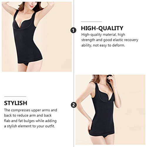 EXCEART Colete Feminino Modelador de Cintura Modelador de Corpo Sem Costura Controle de Barriga Rega