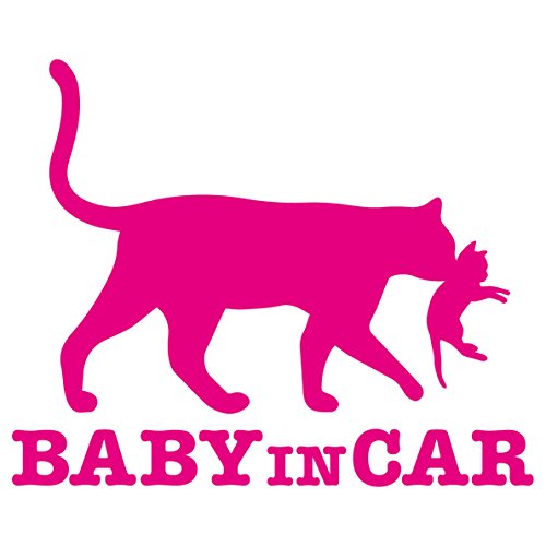 Sticker Shop Haru BABY IN CAR �L�̐e�q �s���N