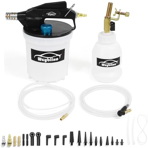 Vacuum Brake Bleeder Kit with Fluid Extractor
