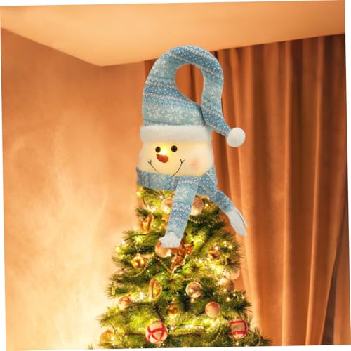Adorno para árbol de Navidad de muñeco de nieve: noches mágicas en familia 4