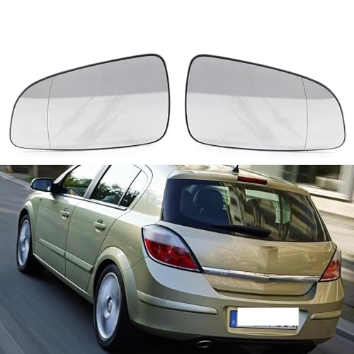 Rétroviseur extérieur gauche Opel Astra H blanc chauffant 2004-2008 - 2